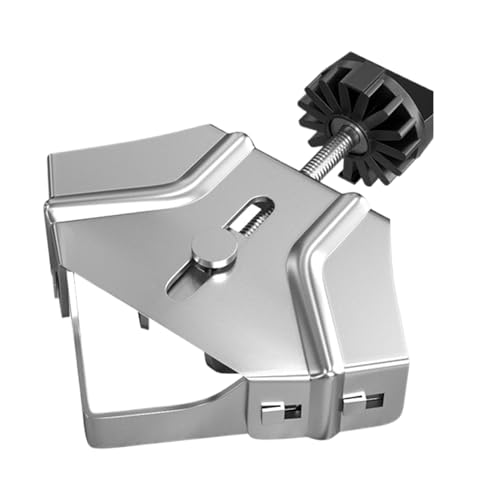 Pince À Angle Droit - Étau à Bois 90° pour Assemblage - Outil Ergonomique Robuste avec Accessoires de Précision Réglables pour Encadrement, Ébénisterie et Menuiserie