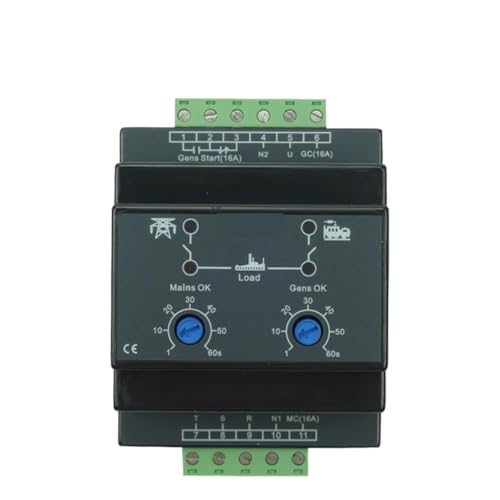 Controlador HAT320 de conmutación automática para interruptor de transferencia ATS doble potencia