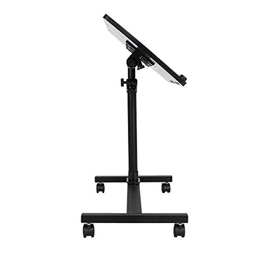Mesa rodante regulable para TV y laptop miniatura 6