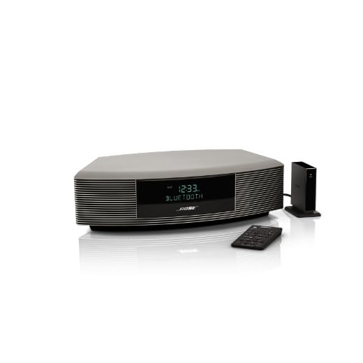 Bose ® Wave® Radio III with Bluetooth® Music Adapter- Titanium Silver