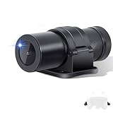 VSYSTO 1080P バイク ドライブレコーダー ヘルメット デュアルカメラ WiFi 150° 広角 G センサー 小型 自動車 二輪車 折疊 自行車レコーダードラレコ アルミ製 スマホ連携 配線不要 タイペックインターフェース 防犯力メラ 小型カメラ タップで録画確認 アプリでバッテリー残量確認 ヘルメット外して3分間静止で自動電源オフ