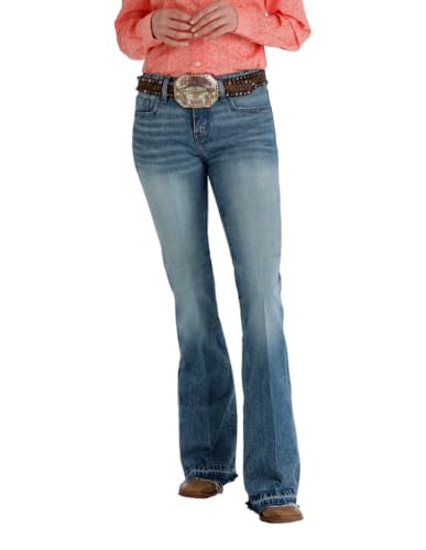 Cinch Western Jeans Womens Lynden Trouser Slim Light Wash MJ81454093