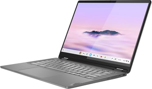 Image of Lenovo Flex 5i Chromebook Plus 14 inch Touchscreen Laptop - Intel Core i3 1315U - 1920 x 1200 - Chrome OS - 8GB RAM - 256GB SSD - WiFi 6E & Bluetooth 5.3 - Backlit Keyboard - Webcam - Gray (Renewed)