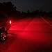 Alla Lighting T25 3156 3157 LED Turn Signal, Back-up Reverse, Brake Tail Lights, Super Bright 2835-SMDs (Red)