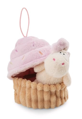 NICI- Unicornio de Peluche Creamy Pink de 10 cm en Cupcake con Lazo, Multicolor, Suave muñeco, Adorable Animal para abrazarlo y Jugar, Gran Idea de Regalo para niños y Personas Adultas, 61913 NICI- Unicornio de Peluche Creamy Pink de 10 cm en Cupcake con Lazo, Multicolor, Suave muñeco, Adorable Animal para abrazarlo y Jugar, Gran Idea de Regalo para niños y Personas Adultas, 61913