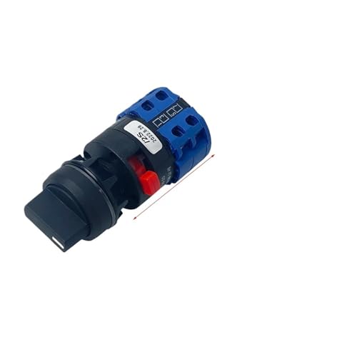 Selector de levas rotativo LW26-20S conmutador inversor de 20A y 22mm YMW26