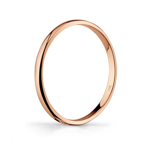 Image of 10k Light Comfort Fit Wedding Band