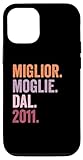 miglior moglie dal 2011 | anni 14 anniversario matrimonio custodia per iphone 12/12 pro