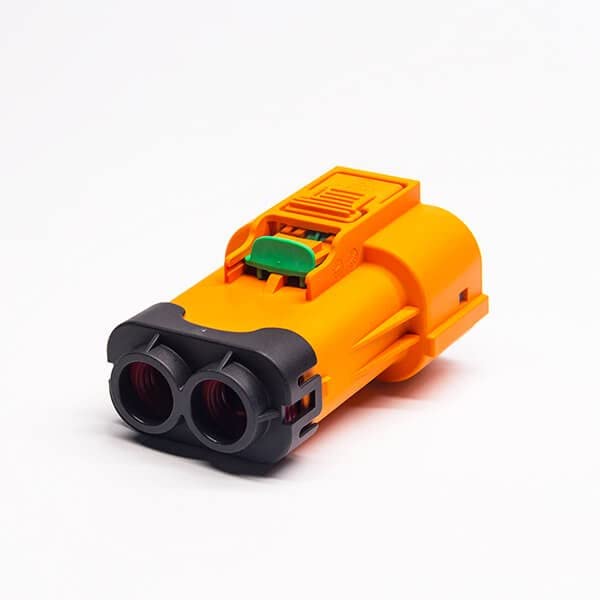 Hochspannungs-Sicherheitsverriegelungsstecker, 2-polig, 150 A Stecker für EV-Batterie