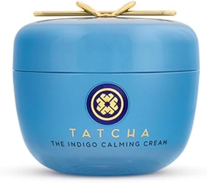 TATCHA Indigo Calming Cream | Face Moisturizing Cream for Eczema & Redness | 50ml / 1.7 oz