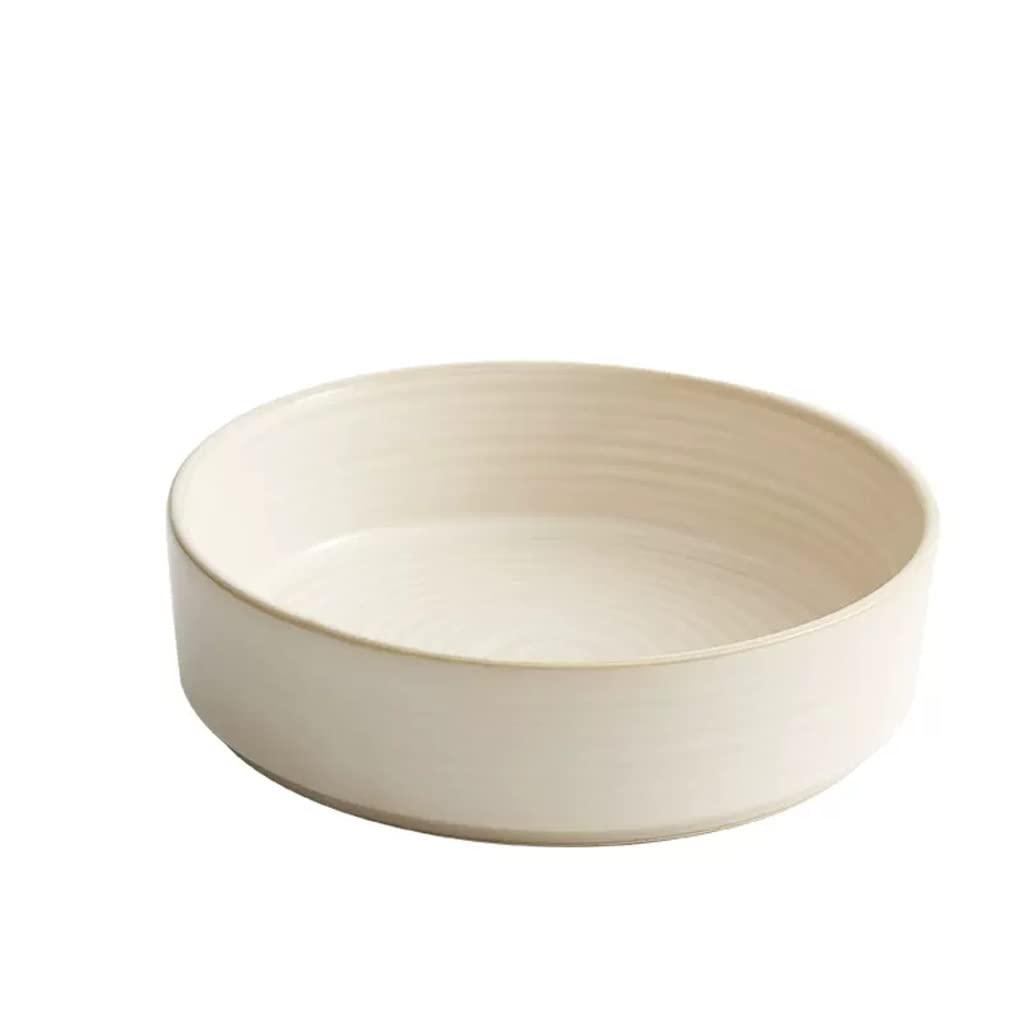 Miska sałatkowa miska ceramiczna japońska salaterka gospodarstwo domowe gotowana ryba duża miska dwa opakowania bardzo duża salaterka (L)