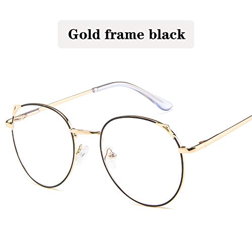 Blaulichtfilter Brille Vollrandbrille Mit Metallrahmen Für Schüler Für PS4-Gaming-Computer, Absorbiert Energiereiches Blaues Licht, Um Ermüdung