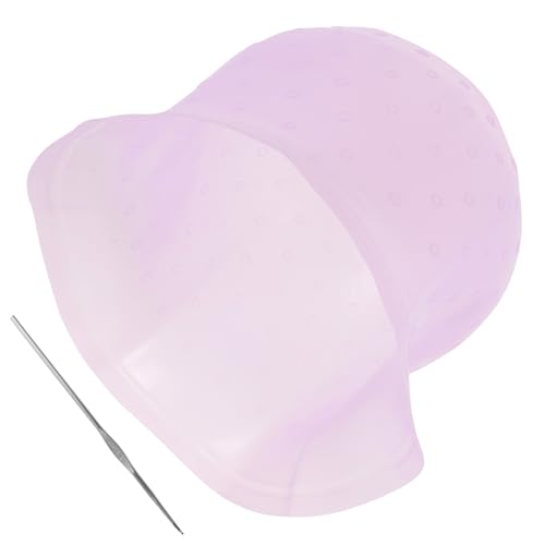 Alipis Gorro de Silicona Elástico para Teñir el Cabello Reutilizable Ganchos para Mechas Talla Única Herramienta Profesional para Peluquería y Uso Casa Color Aleatorio Color Aleatorio