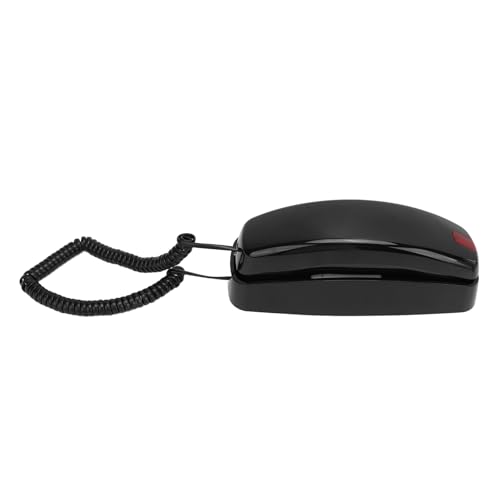 Teléfono fijo alámbrico vintage para pared, volumen ajustable miniatura 4