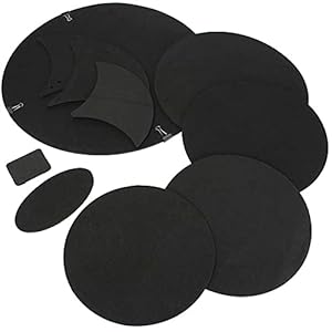 10Stuks Drum Mute Pad, Mute Pad Set