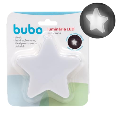 Luminária Led Luz Noturna com Sensor Estrela Star Suave Automátic...