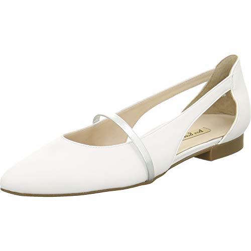 Paul Green 3735-064 - Ballerina SOFTNAPPA WEIß Gr. 4,5