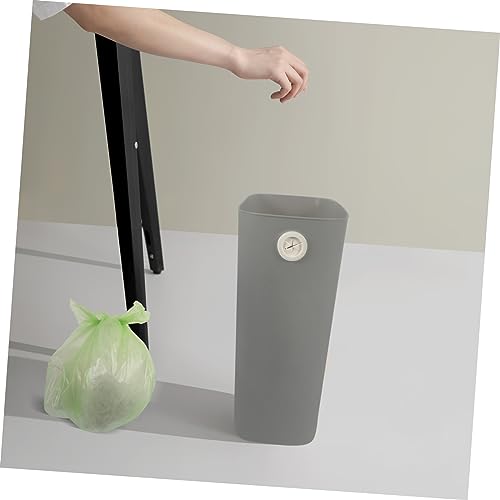 Caneca de basura rectangular para cocina y baño miniatura 3