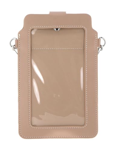 Sac pour téléphone portable beige Kvelia pochette bandoulière femme