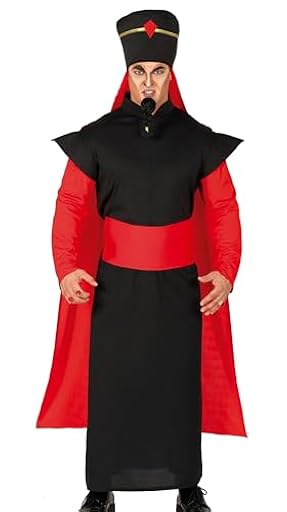 FIESTAS GUIRCA - Disfraz de villano del desierto para hombre - Disfraz de cuento de hadas árabe para hombre Talla XL 54-56 | Ya disponible en tu tienda friki favorita! En mundofriki.es!