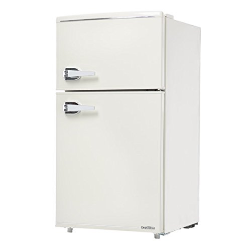 Amazon.co.jp: WRD-2090W エスキュービズム 2ドア レトロ冷蔵庫85L