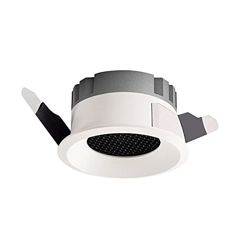 Spotlight LED encastré ultra-mince pack de 2 downlights ronds 10W 3000K-5000K pour plafond