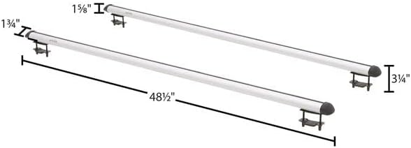Miniatura 2 de Barras transversales universales de aluminio