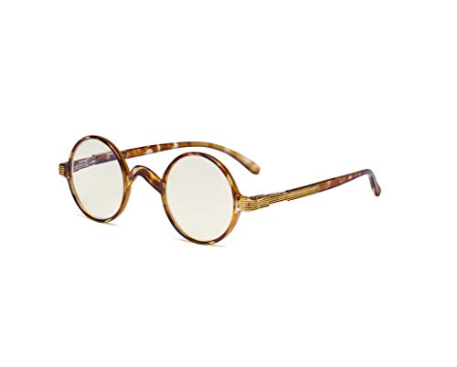 Image of Eyekepper Reading Glasses for Women Men, Blue Light Readers Round | Womens Circle Computer Cheaters, Mens Ladies UV /Bluelight Blocking Reader Eyeglasses,All-Day Comfort Spring Hinges for Screen