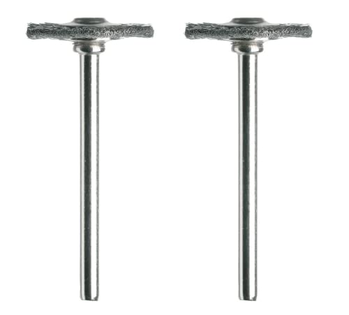 Image of Dremel 428-02 Carbon Steel Brushes (2 Pack), 3 /4 inch Diameter