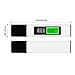 HABCGYUR Water Test Meter, 4 in 1 Digital Water Tester TDS Meter 0-9990 PPM Water Quality Tester Pen Backlit LCD Display for Pools Drinking Water Aquariums(White)