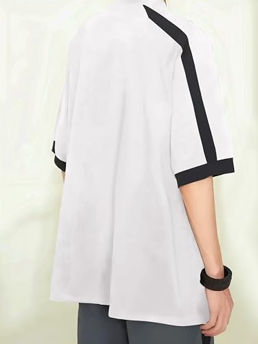 Image of Jump Cuts || Mens || Colorblock || Round Neck || 3 /4th Sleeve || Cotton Blend || T-Shirt
