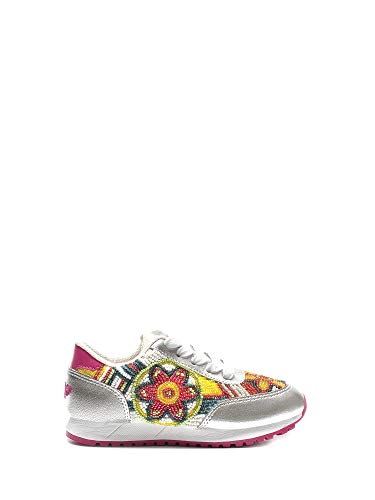 Zapatos para niñas LELLI KELLY Princess Zapatos en Cuero Plateado LK4810-AH02