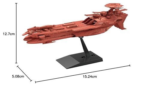 BANDAI SPIRITS Bandai Hobby Mecha - Deusula The 3rd [Yamato 2205], Hobby Mecha Collection Model Kit