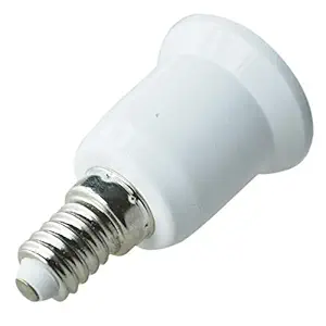 ELECTROPRIME E14 to E27 Extend Base LED CFL Light Bulb Lamp Adapter Converter Screw Sock D5Q7