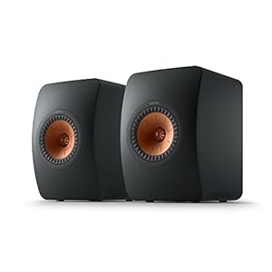 KEF LS50 Meta – Bookshelf Speaker (Carbon Black) | HiFi | Home Theatre | 40-100 Watts