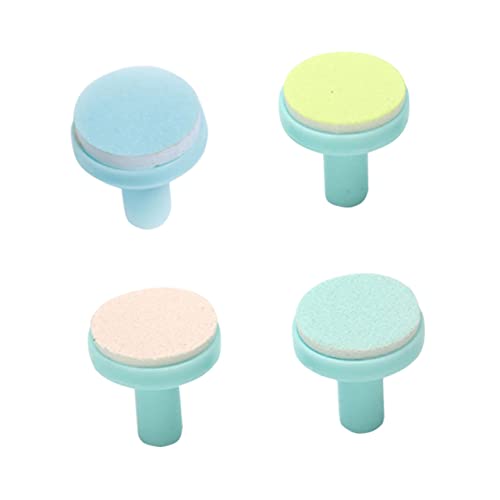 Healeved 4Pcs Nail Trimmer Replacement Pads Compatible with Electric Nail File Ergonomic Design for Safe Trimming of Newborn Nails Easy to Install and Replace