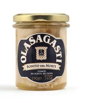 LOMOS DE BONITO CON ACEITE DE OLIVA 190 GR BIO