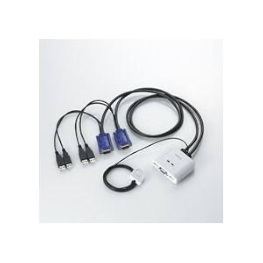 エレコム パソコン切替器 PC2台用 新品 ソフトバンクセレクション