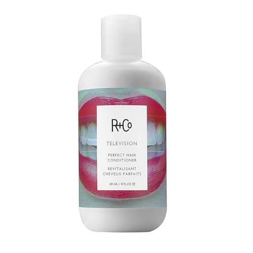 R+Co TELEVISION Perfect Hair Conditioner – Hydrating & Smoothing Hair Conditioner, Adds Shine & Softness, All Hair Types