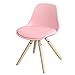 SoBuy® FST46-P Chaise Enfant Confortable Chaise Pour Enfants Assise Rembourré Haute Qualité( 34x34x56cm ) - Rose