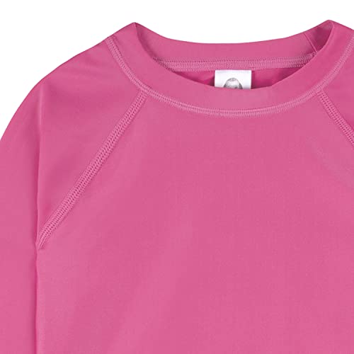 Image of Gerber Baby & Toddler Boys & Girls UPF 50+ Long Sleeve Rashguard Swim Shirt
