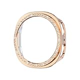 Design Luxueux et Élégant – Les strass étincelants incrustés sur le boîtier rigide en polycarbonate lui confèrent une brillance exceptionnelle, notamment au soleil ou sous une forte lumière. Son allure raffinée et distinguée vous vaudra de nombreux compliments et vous accompagnera avec élégance du bureau aux soirées les plus chics. Ce boîtier sublimera votre montre en toute occasion, tout en la protégeant des rayures et des chutes.