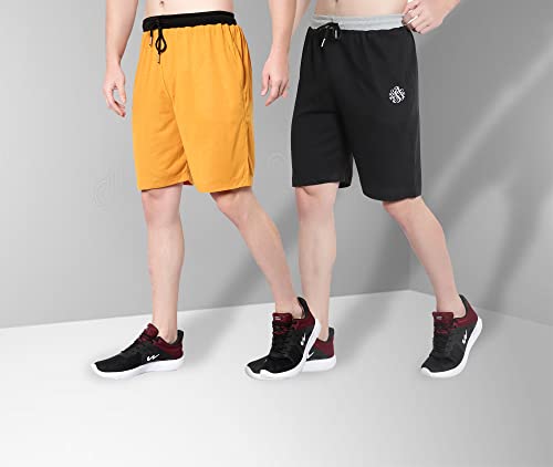 Image of OORA Men's Plus Sizes Cotton Shorts M to 5XL, 28 to 48 Inches Waistline