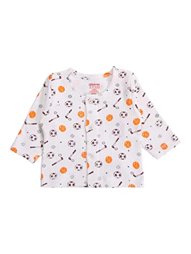 Image of BODYCARE Unisex Baby Top for Boys & Girls | Soft Breathable Fabric | Front Button Baby Clothing | Comfortable for Newborn, Infant & Toddler Babies