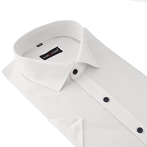 Image of MARK & ALBERT Men's Half Sleeves Regular Shirt