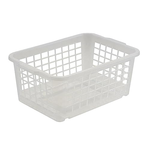 keeeper Körbchen 25x17cm, Polypropylen, Natur/Transparent, 2,8 l, Pastellrosa