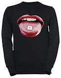 Luxogo LSD Unisex Schwarz Jumper Sweatshirt Herren Damen Unisex Black Jumper Men's Women's