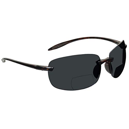 proSPORT Bifocal Sunglasses Readers Men WomenLightweight Rimless