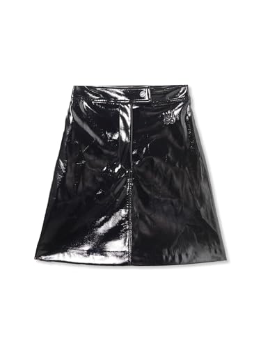 HUGO Women's Rarlena Leather Effect Mini Skirt