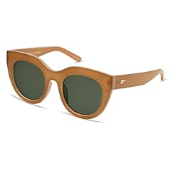 Light Brown Frame/Green Lens